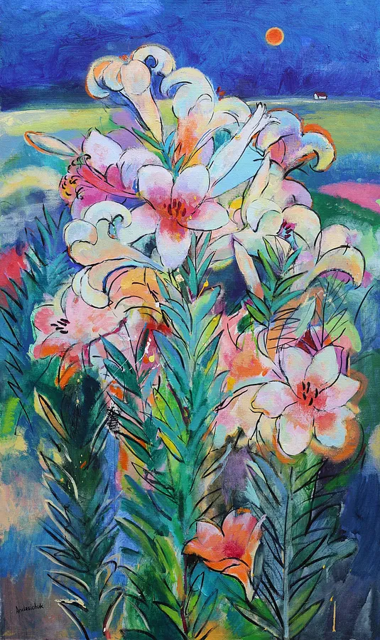 Wild Flowers. Lilies.