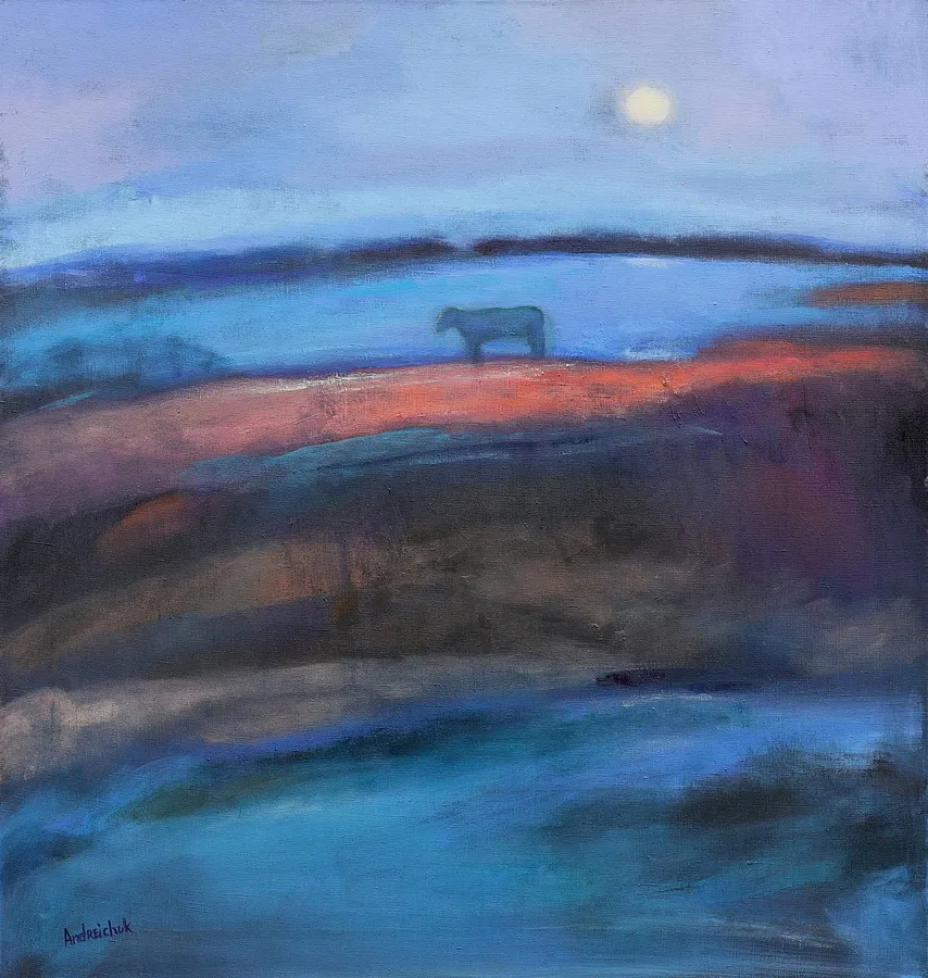 Twilight time and Moonrise