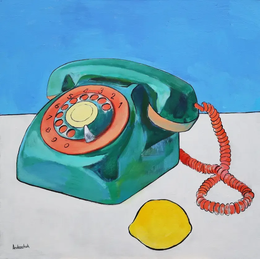 Телефон і лимон. Connection - Subjektiv.art