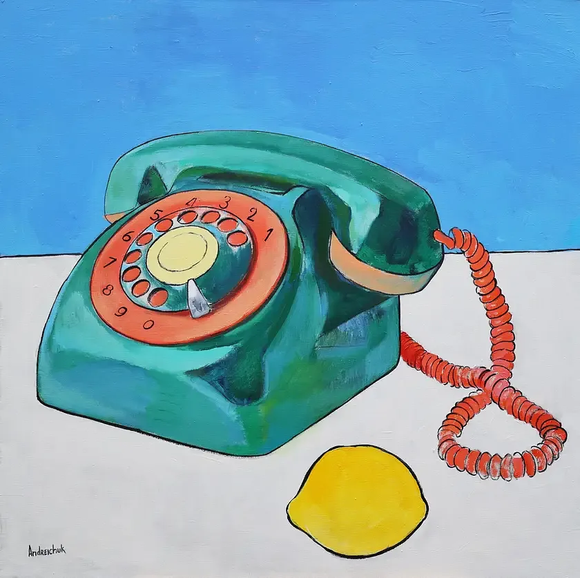 Телефон і лимон. Connection - Subjektiv.art