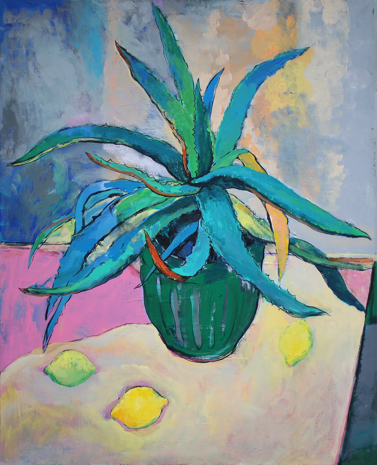 Cactus with lemons (2021)