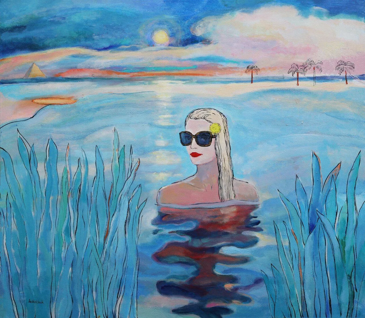 Girl in the sunglasses.  (2024)